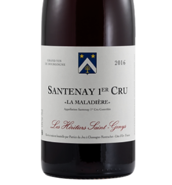 (image for) Les Heritiers Saint-Genys Santenay La Maladiere 1er Cru 2022 [JS 98]